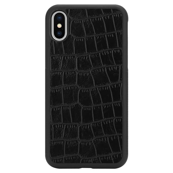 Boom Croco Taske til iPhone X/XS - Sort Black