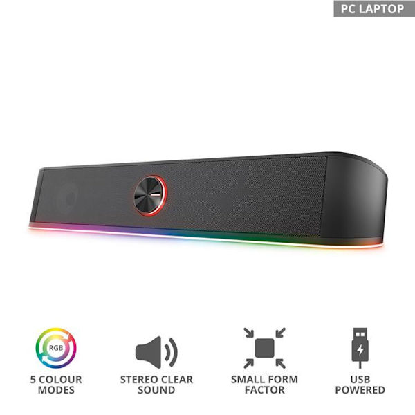 TRUST GXT 619 Thorne RGB Soundbar