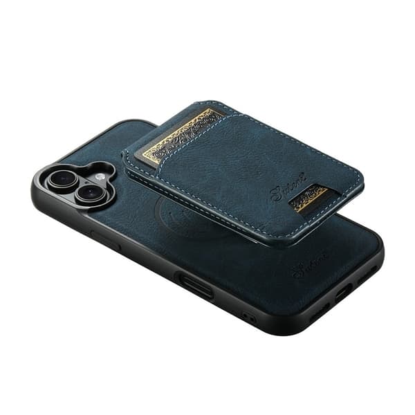 SUTENI Mobilskal till iPhone 17 MagSafe Kickstand H16 -Blå Blå