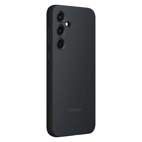 Telefontaske til Samsung Galaxy A55 Silikone - Sort Svart