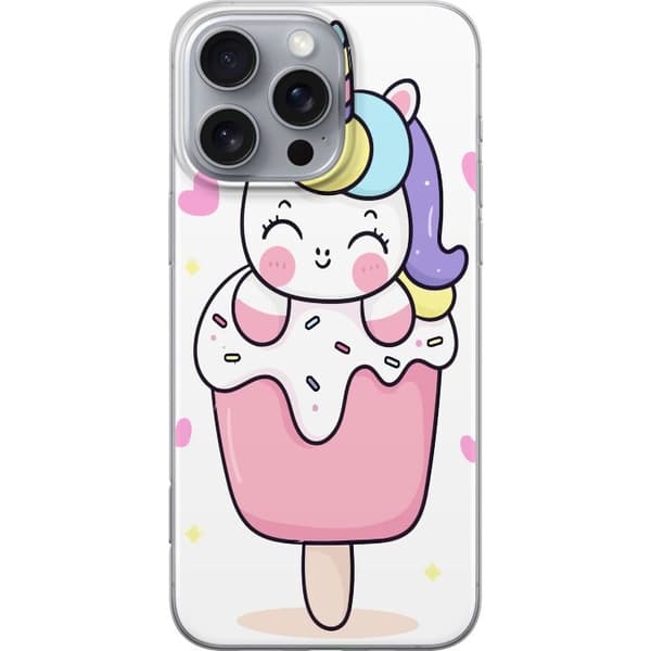 Telefontaske til Apple iPhone 16 Pro Max med Happy Unicorn
