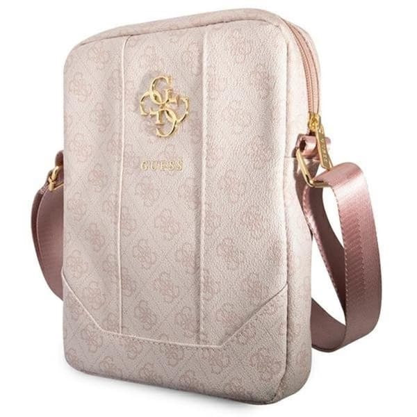 Guess Datorfodral 10" Big Metall Logo - Rosa Rosa