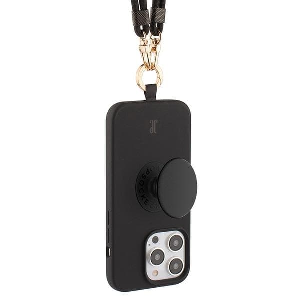 Just Elegance Mobilskal till iPhone 15 Pro 3in1 PopGrip - Svart