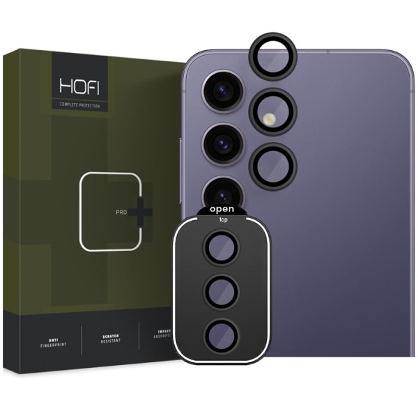 Hofi Galaxy S24 kameralinsecover i hærdet glas Camring Pro Plus