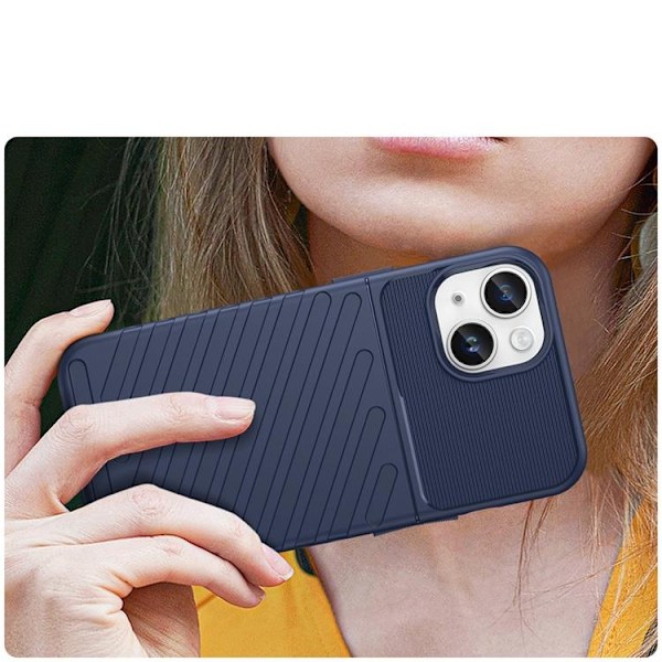 iPhone 14 Skal Thunder Armored - Blå