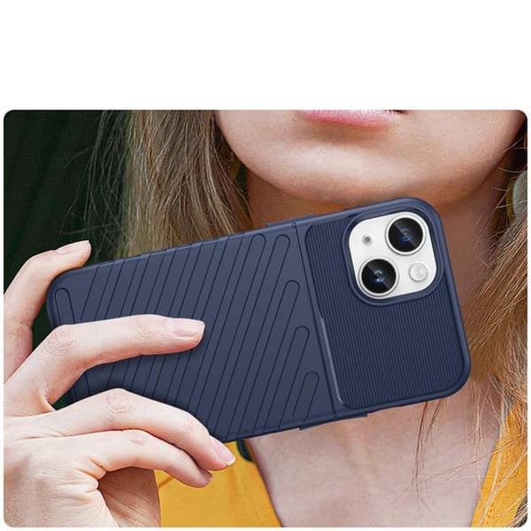 iPhone 14 Skal Thunder Armored - Blå Blå