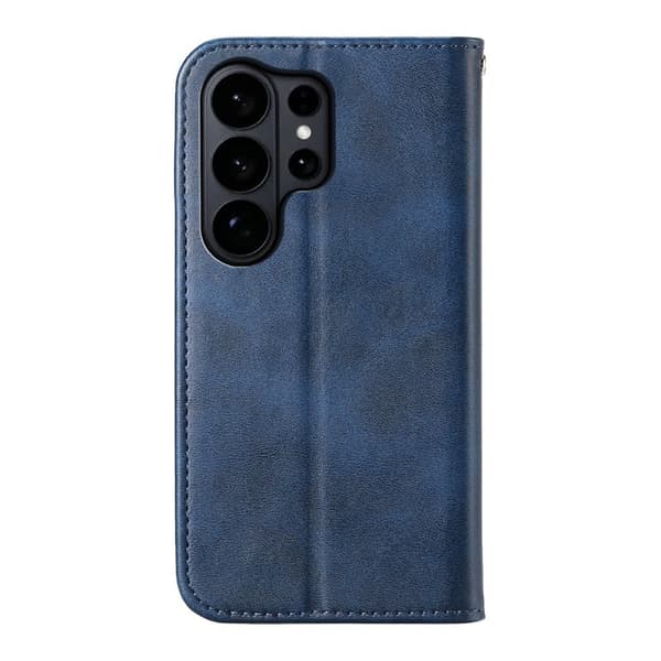 Xiaomi 17 Plånboksfodral Konstläder med Handrem - Blå