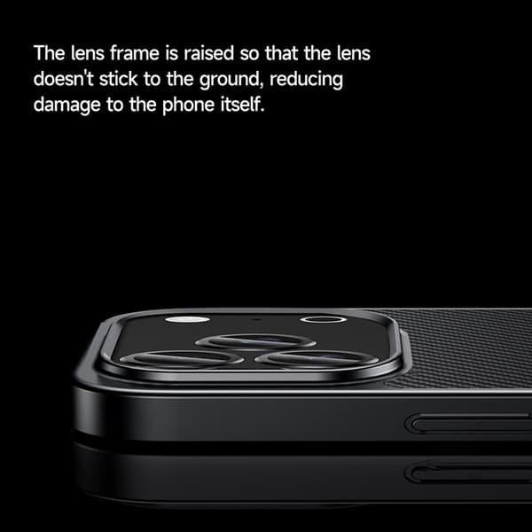 SULADA Mobilskal till iPhone 17 Pro Max MagSafe Metal Lens Frame - Blå Blå