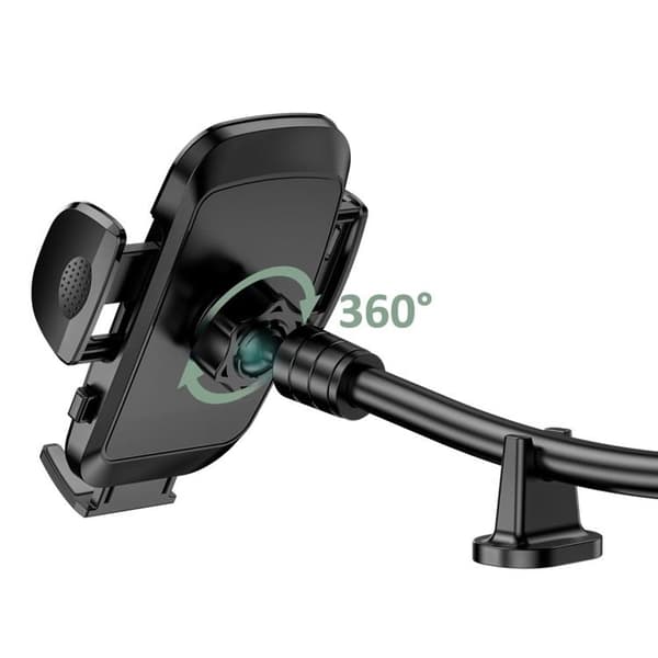 Tech-Protect V3 Long Arm Windshield Och Dashboard Bilhållare - Svart Svart