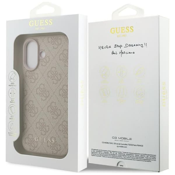 Guess telefontaske til iPhone 17 4G Classic - Lyserød Rosa