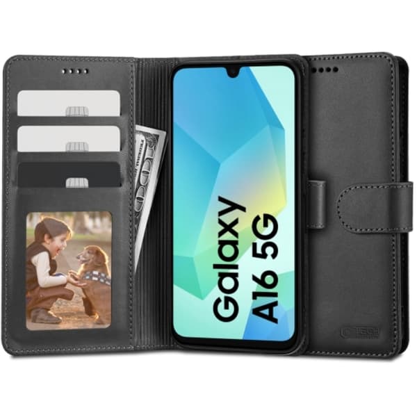 Tech-Protect Galaxy A16 4G/5G Pung Taske - Sort Svart