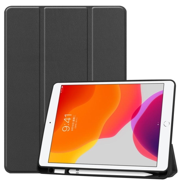 iPad 10.2 (2019/2020/2021) Tri-fold Fodral - Svart