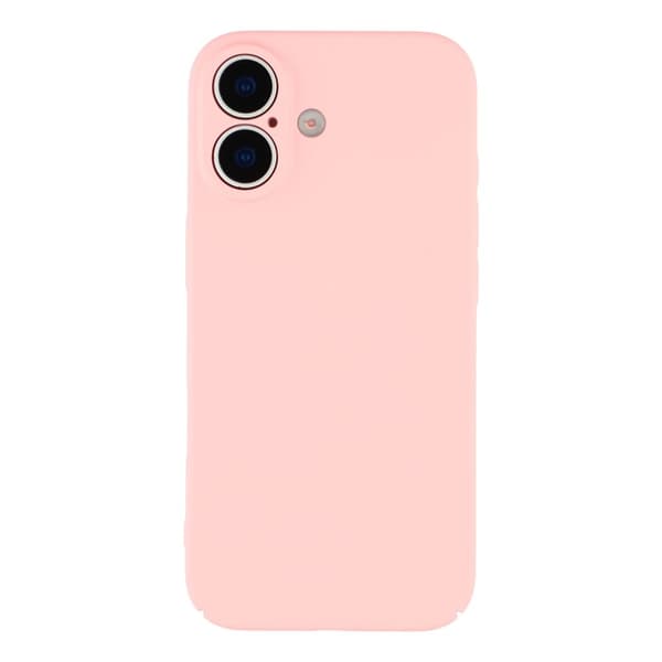 Mobilskal till iPhone 17 Skin-Touch Rubberized Hard PC - Rosa Rosa