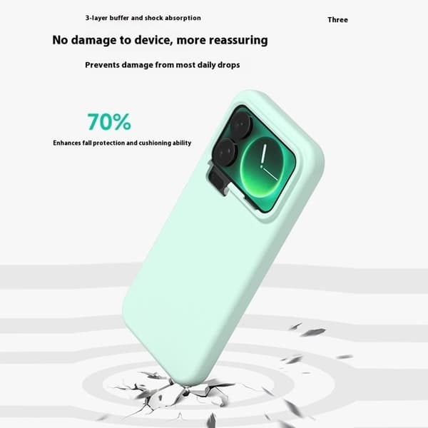 Mobilskal till Xiaomi 17 Pro Max Silikon Shockproof - Svart Svart