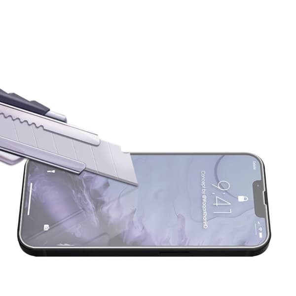 MOCOLO Hærdet Glas Skærmbeskytter iPhone 13 Mini - Sort Black