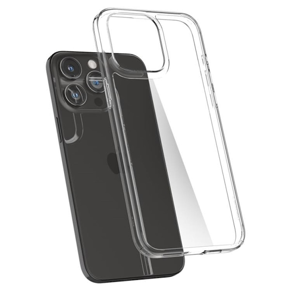 Spigen iPhone 15 Pro Mobilskal Airskin Hybrid - Crystal Clear