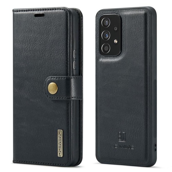 DG.MING Flip aftageligt tegnebogscover Galaxy A53 5G - Sort