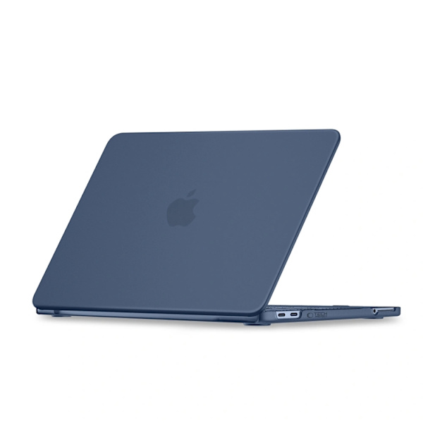 Tech-Protect Fodral För Macbook Neo 13 Soft Shell - Matte Indigo Blå