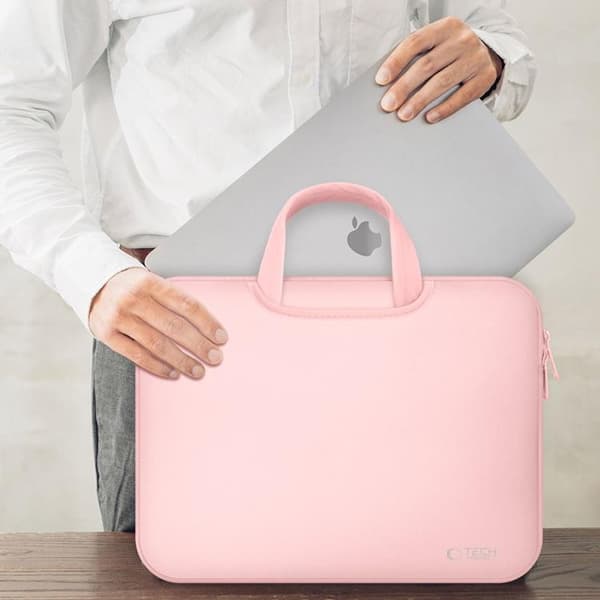 Tech-Protect Datorfodral 15-16" Neopren - Dusty Rosa Rosa