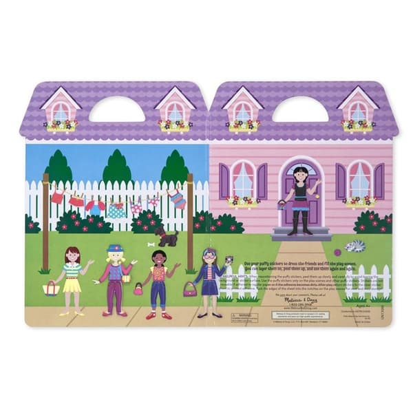 MND Reusable Puffy Stickers Playset Dress-Up
