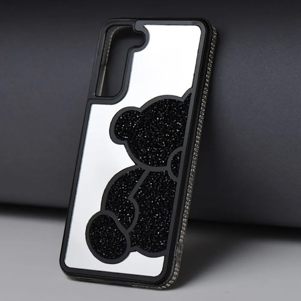 Telefontaske til Galaxy A16 5G Bamse - Sort Black