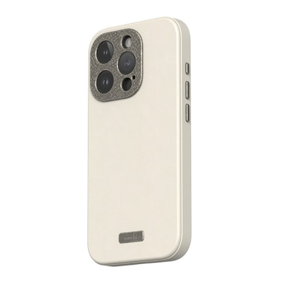 Moshi iPhone 15 Pro Mobilskal Magsafe Napa - Äggtoddy Vit