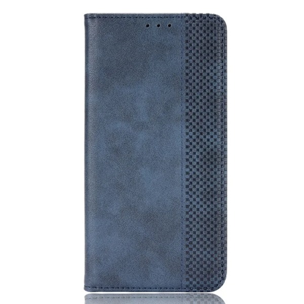 OnePlus Nord 2 5G Plånboksfodral Retro Style Flip Stativ Blå