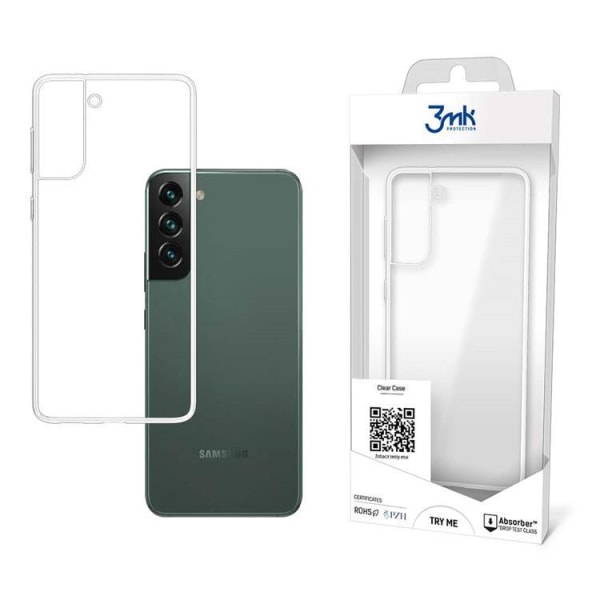 3MK Clear Skal Galaxy S22 Plus - Transparent