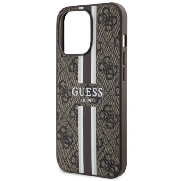 Guess iPhone 13 Pro Max Mobile Cover MagSafe 4G Printed Stripes - B
