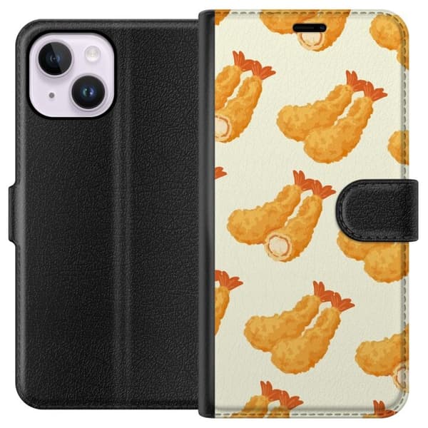 Plånboksfodral till Apple iPhone 14 Plus med Räkor