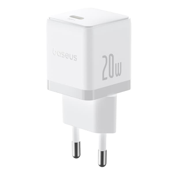 Baseus Snabbladdare USB-C 20W Palm Vit