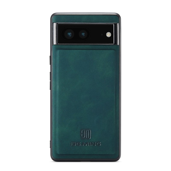 DG.MING Konstläder Plånboksfodral för Google Pixel 7 5G - Grön