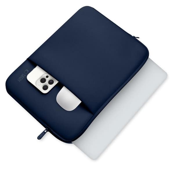 Tech-Protect Datorfodral 15-16" Neopren - Marinblå Blå