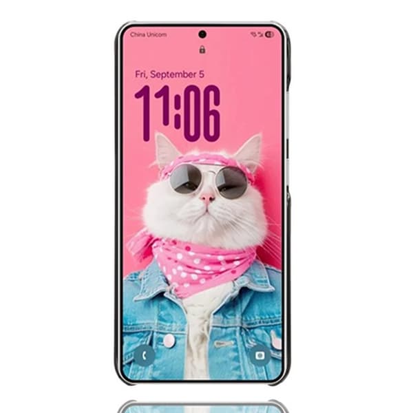 Samsung Galaxy S26 / S26 Pro Skal PU Läder Hård PC Skydd - Svart