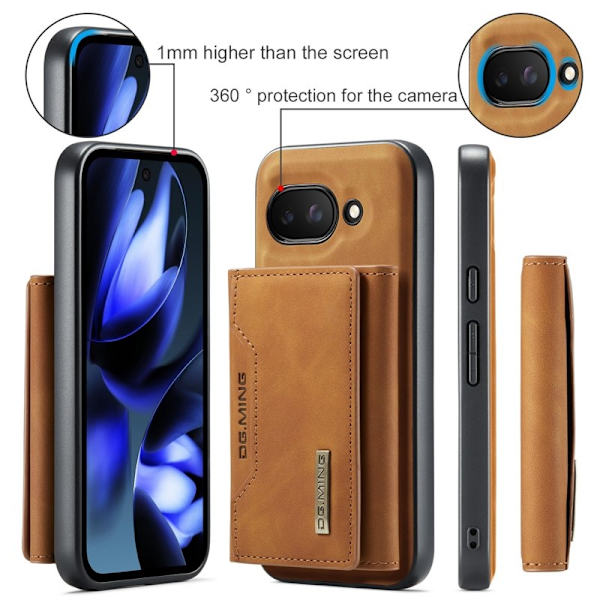 DG.MING M2 Series Mobilskal till Google Pixel 9a - Brun