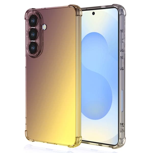 Mobilskal för Samsung Galaxy S26 Plus Gradient TPU Stöttålig - Svart