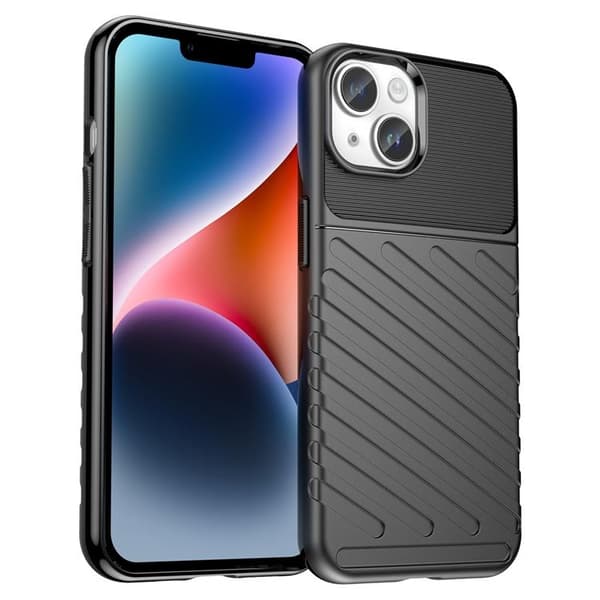 iPhone 14 Skal Thunder Armored - Sort Black