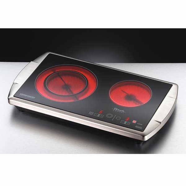 Rommelsbacher Kokplatta Dubbel High light CT 3403/TC Schott CERAN® Touch Control