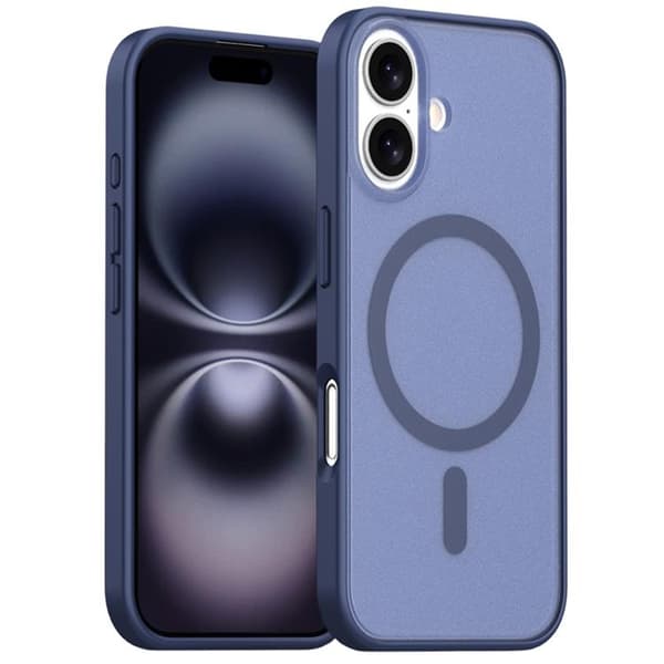 Mobilskal till iPhone 17 MagSafe Skin Feel - Blå Blå