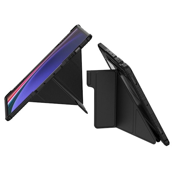 Nillkin Galaxy Tab S9 Fodral Läder Bumper - Svart Svart
