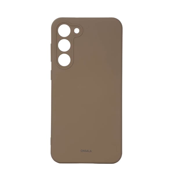 ONSALA Galaxy S23 Plus 5G Taske Silikone - Sort Brun