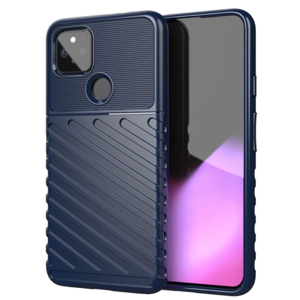 Thunder Twill Mobilskal Google Pixel 4a - Blå Blå