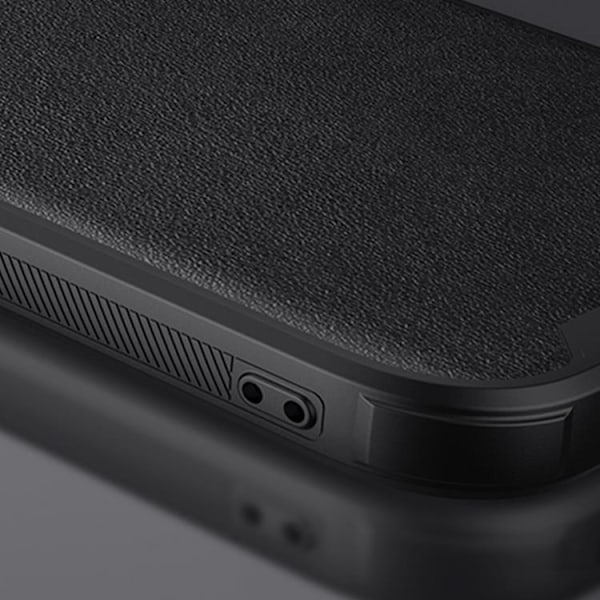 Nillkin iPhone 14 Skal CamShield Läder S - Blå