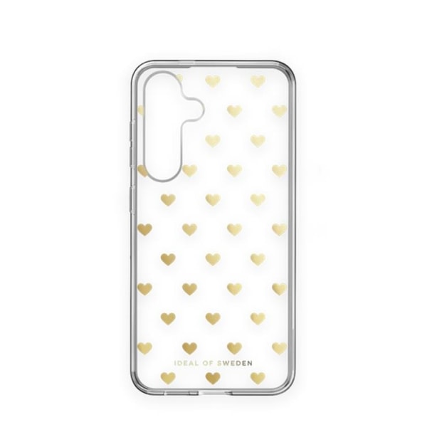 iDeal of Sweden Galaxy S24 Mobilskal Clear Case Mid - Gyllene Hj