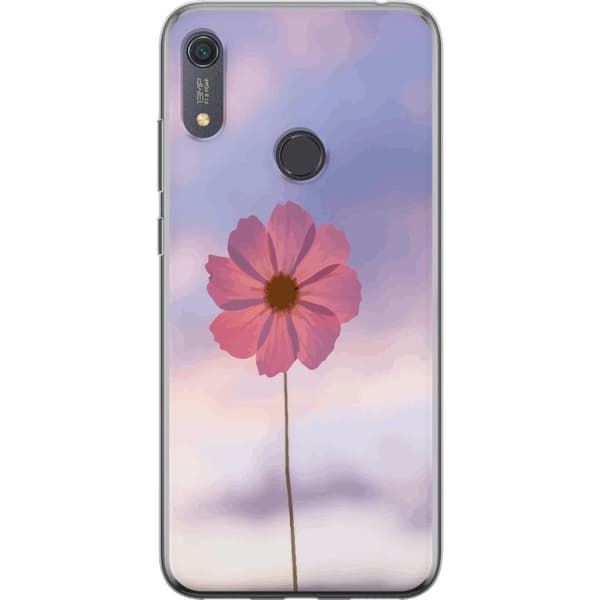 Mobilskal till Huawei Y6s (2019) med Rosa blomma
