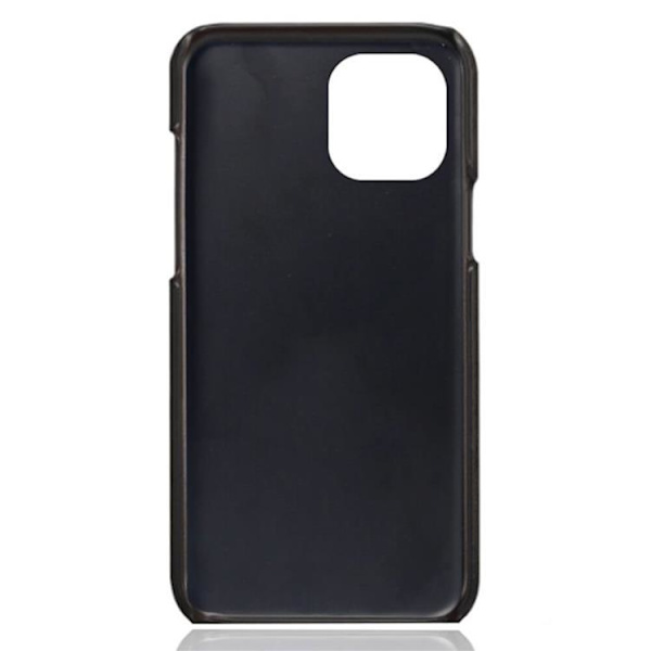 Retro Mobilskal med Kortplatser till iPhone 8 Plus - Svart Svart