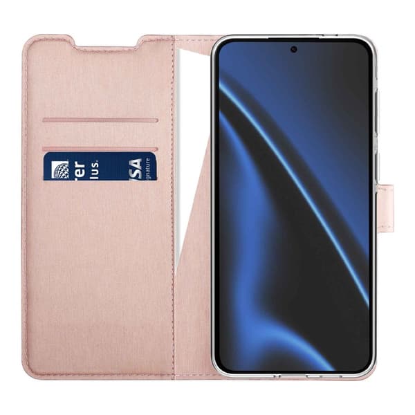 X2O Classic Wallet Plånboksfodral Samsung Galaxy S26 Rose Gold