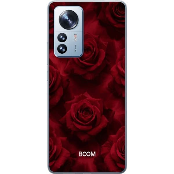 Mobilskal till Xiaomi 12 Pro med Crimson Rose