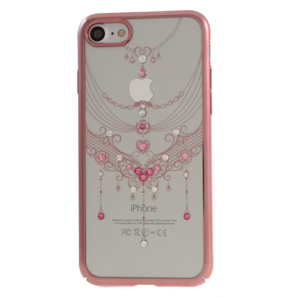 Kavaro Cover med Swarovski sten til iPhone 7/8/SE 2020 - Rose