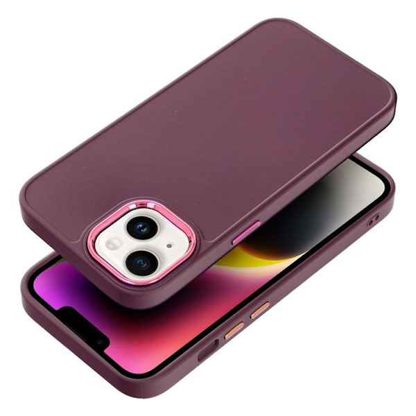 Mobilskal till iPhone 14 Frame - Lila Lila